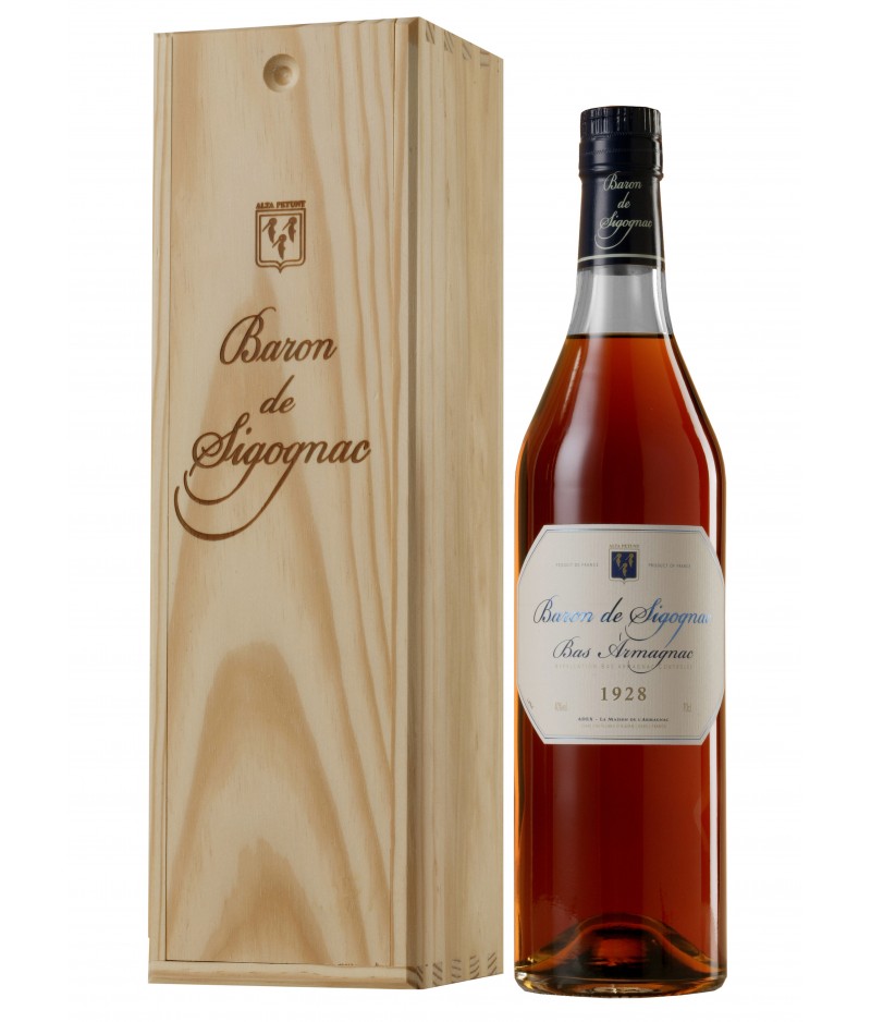 Baron De Sigognac Armagnac d'annata 1928