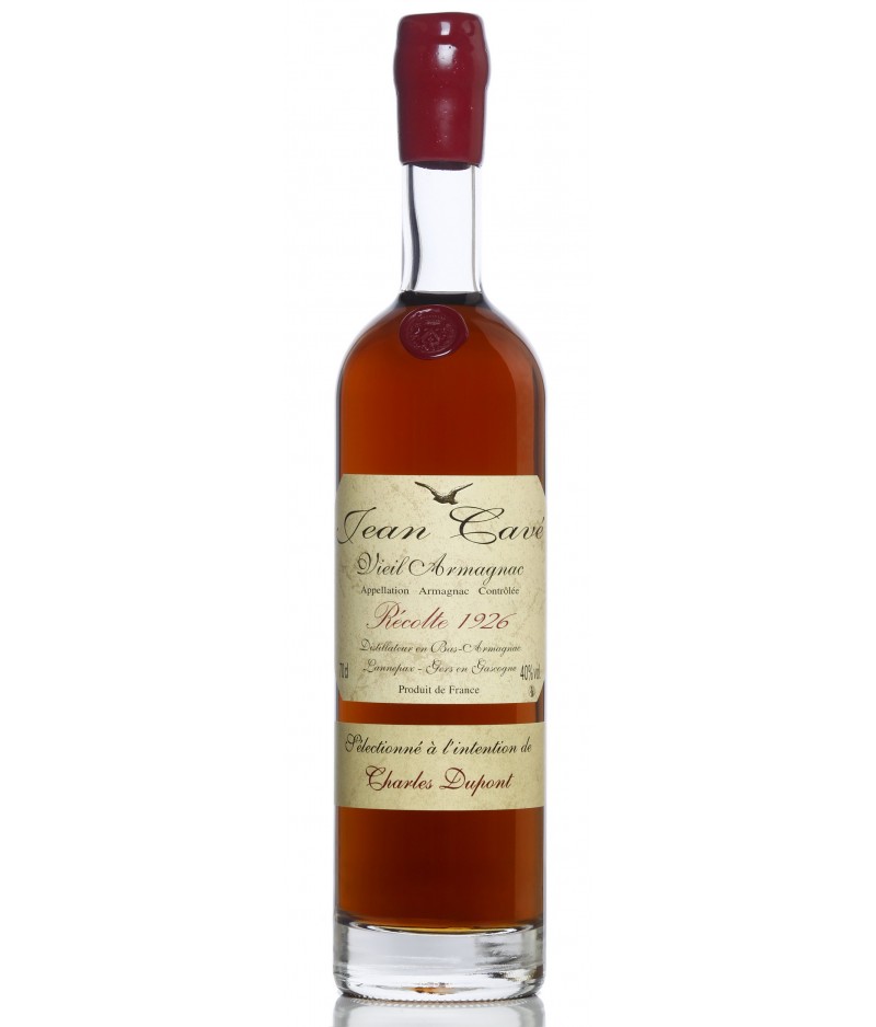 Jean Cavé Bas-Armagnac Vintage 1926